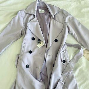 Lavender Trench Coat from Tokyo Japan